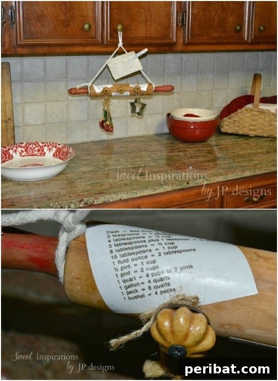 16 Inspiring Transformations for Old Rolling Pins 13 Repurposed Rolling Pin Cookbook Stand