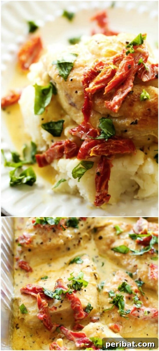 25 Effortless & Wholesome Crock-Pot Dinners 11 Creamy Sun Dried Tomato Chicken