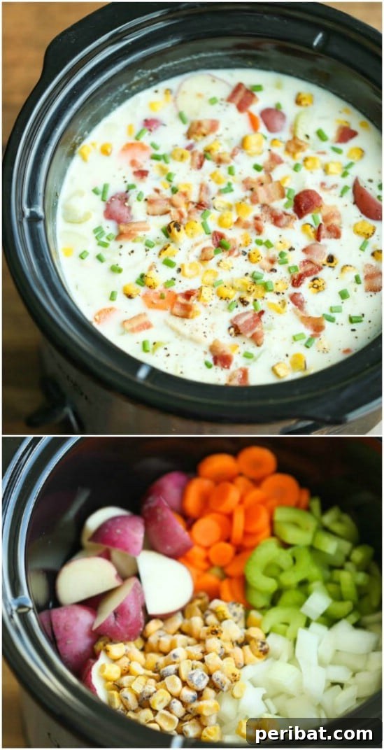 25 Effortless & Wholesome Crock-Pot Dinners 17 Creamy Chicken And Corn Chowder