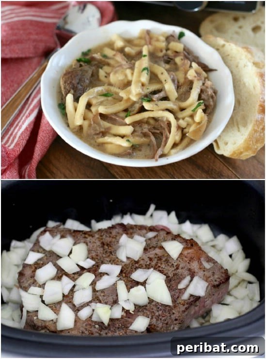 25 Effortless & Wholesome Crock-Pot Dinners 8 Crock Pot Beef And Noodles