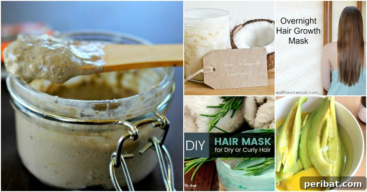 15 Natural Homemade Masks for Radiant Hair 2 15 All-Natural Homemade Hair Masks for Healthy, Beautiful Hair - DIY Remedies for Dry, Oily, Damaged, and Frizzy Hair