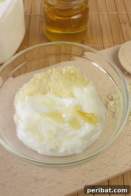 15 Natural Homemade Masks for Radiant Hair 7 Greek Yogurt Hair Loss Mask with Honey and Apple Cider Vinegar