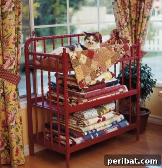 Repurposed Changing Table for DIY Bedroom Storage