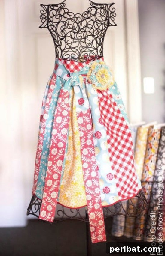 Cute Patchwork Apron