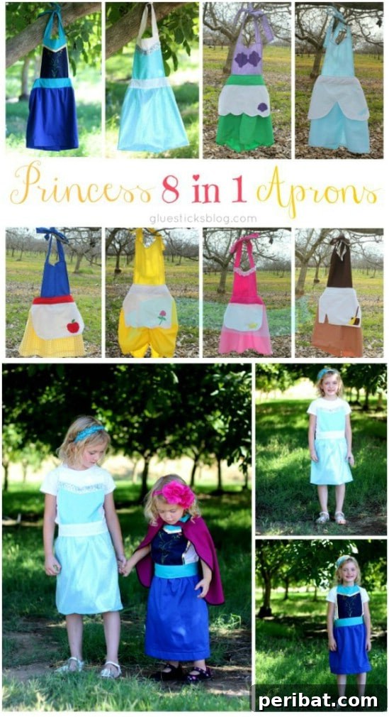 DIY Disney Princess Apron