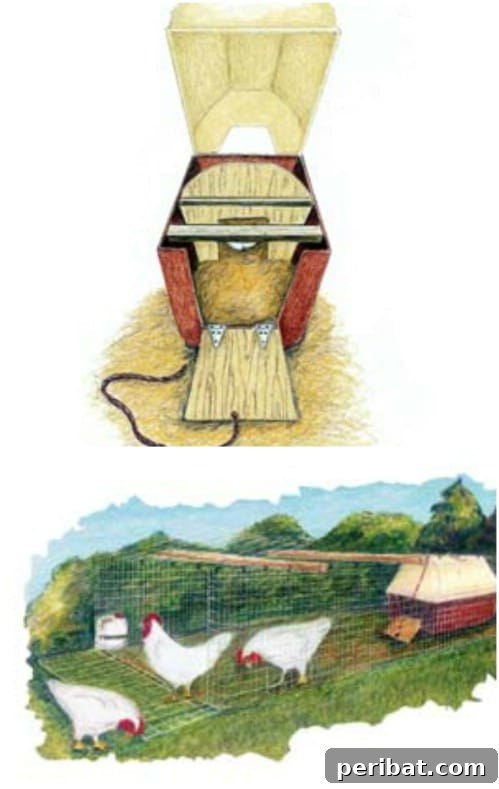 Weekend Chicken Coops: 20 Free DIY Plans for Quick Builds 11 Compact DIY portable mini chicken coop, ideal for small spaces.