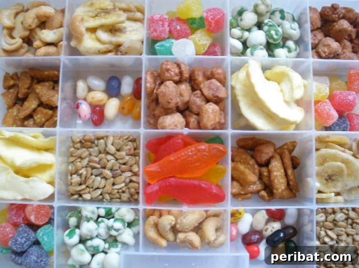 Effortless DIY Car Organization Hacks 12 A cleverly organized snack container for a car, featuring multiple compartments for different snacks, ensuring easy access and preventing messes during travel.