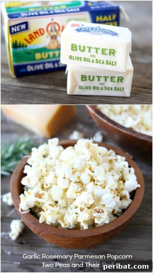 Popcorn Reinvented 30 Delicious DIY Flavors 15 Garlic Rosemary Parmesan Popcorn