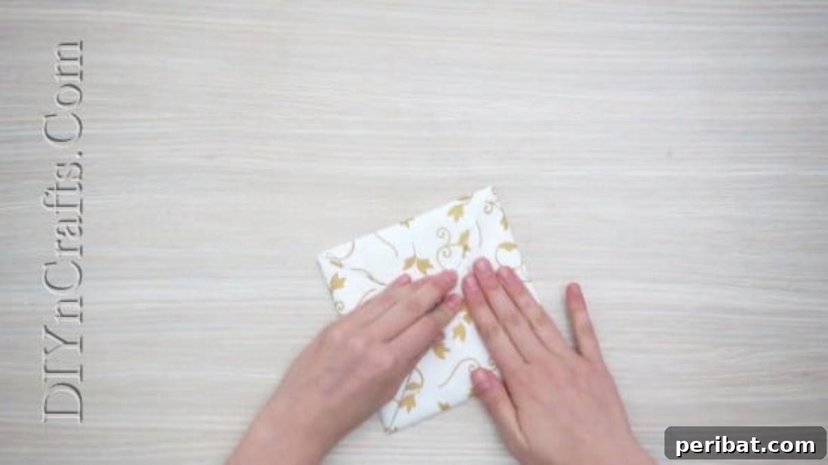 Festive Folds: 5 Simple Christmas Napkin Designs 16 Ornamental Flower - How to Fold These 5 Easy and Decorative Christmas Napkins