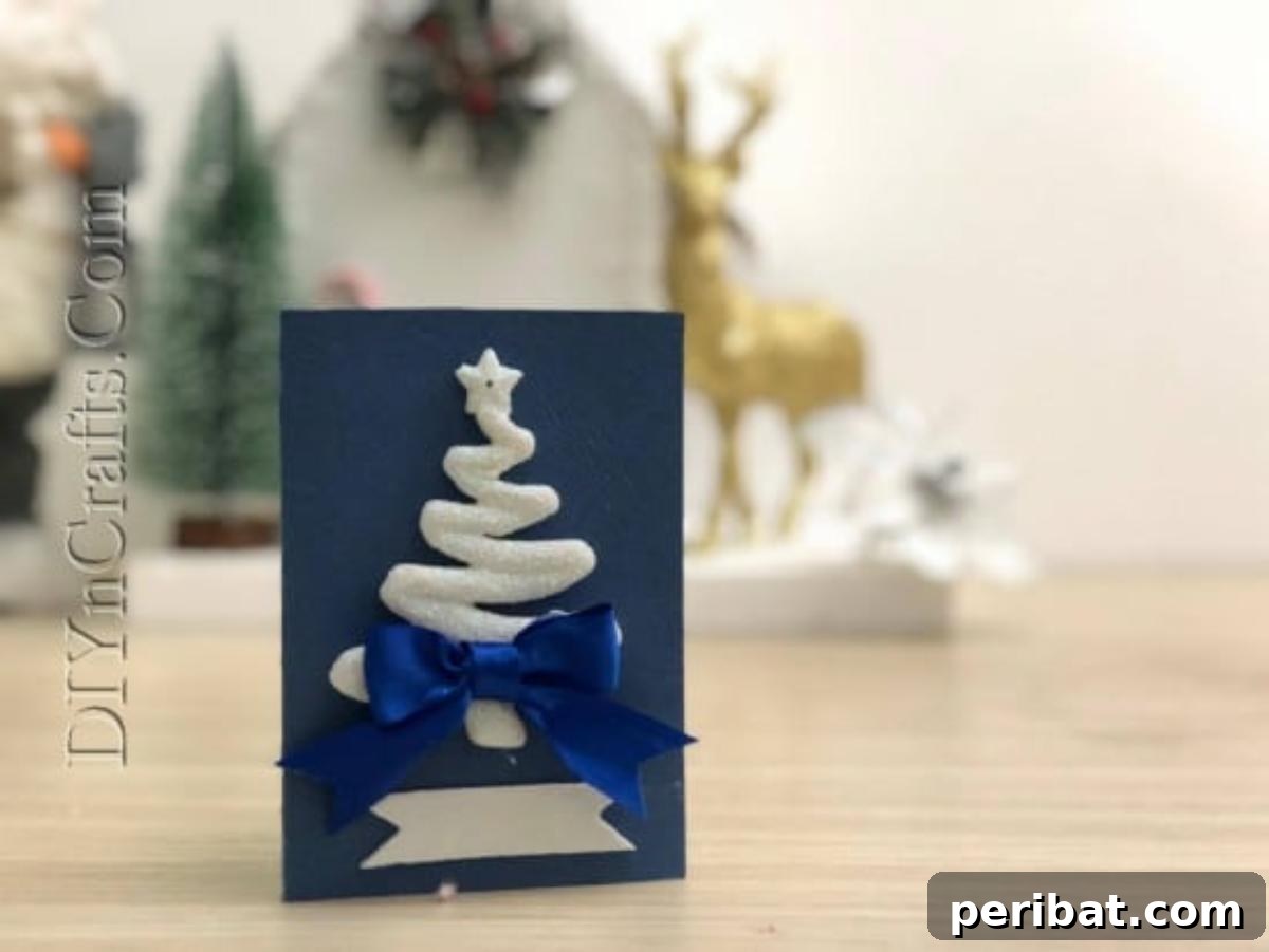 Tree Card #1 - Send Your Season’s Greetings In Style With These 5 DIY Christmas Cards