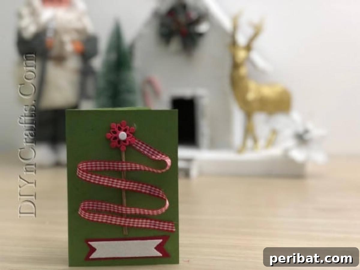 Tree Card #2 - Send Your Season’s Greetings In Style With These 5 DIY Christmas Cards