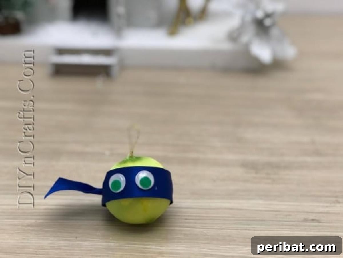 5 Simple Yet Stunning DIY Christmas Crafts 16 Ninja Turtle Ornament - 5 Brilliantly Creative DIY Christmas Crafts Anyone Can Make