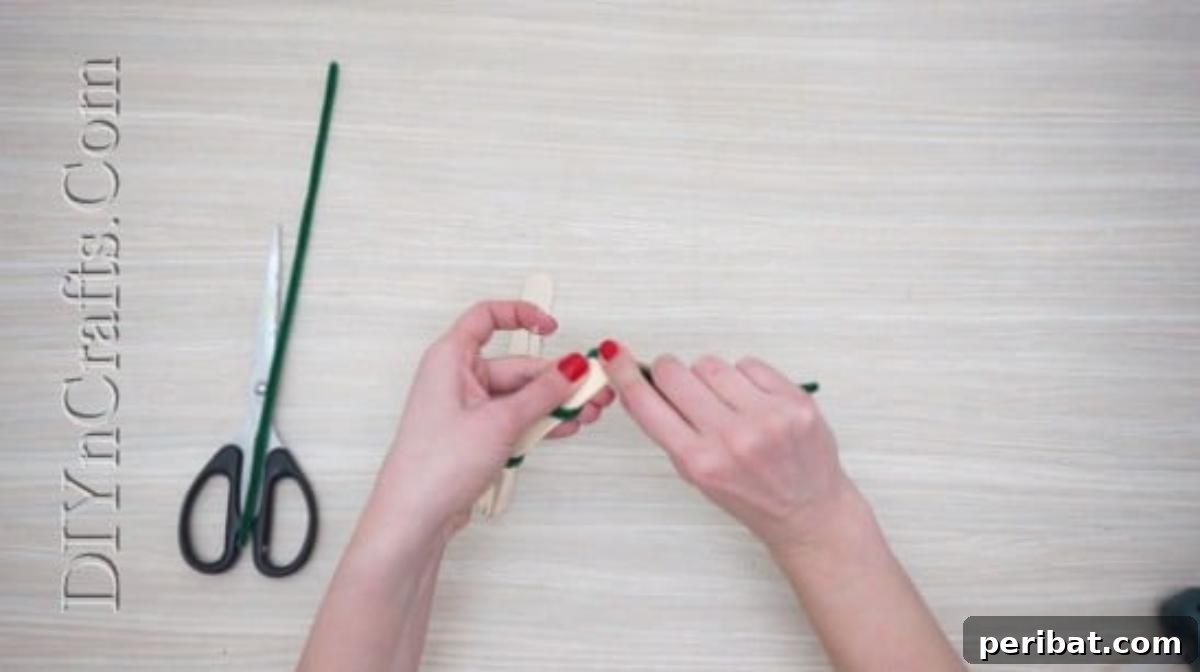 5 Simple Yet Stunning DIY Christmas Crafts 33 Craft Stick Tree - 5 Brilliantly Creative DIY Christmas Crafts Anyone Can Make