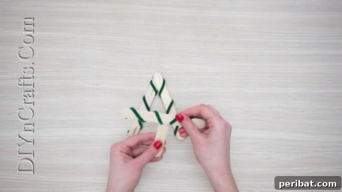 5 Simple Yet Stunning DIY Christmas Crafts 35 Craft Stick Tree - 5 Brilliantly Creative DIY Christmas Crafts Anyone Can Make