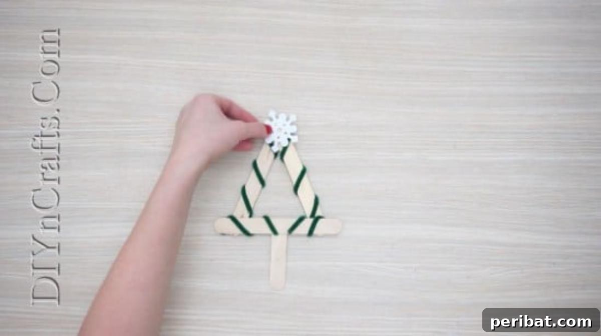 5 Simple Yet Stunning DIY Christmas Crafts 37 Craft Stick Tree - 5 Brilliantly Creative DIY Christmas Crafts Anyone Can Make