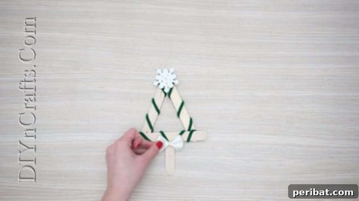 5 Simple Yet Stunning DIY Christmas Crafts 38 Craft Stick Tree - 5 Brilliantly Creative DIY Christmas Crafts Anyone Can Make