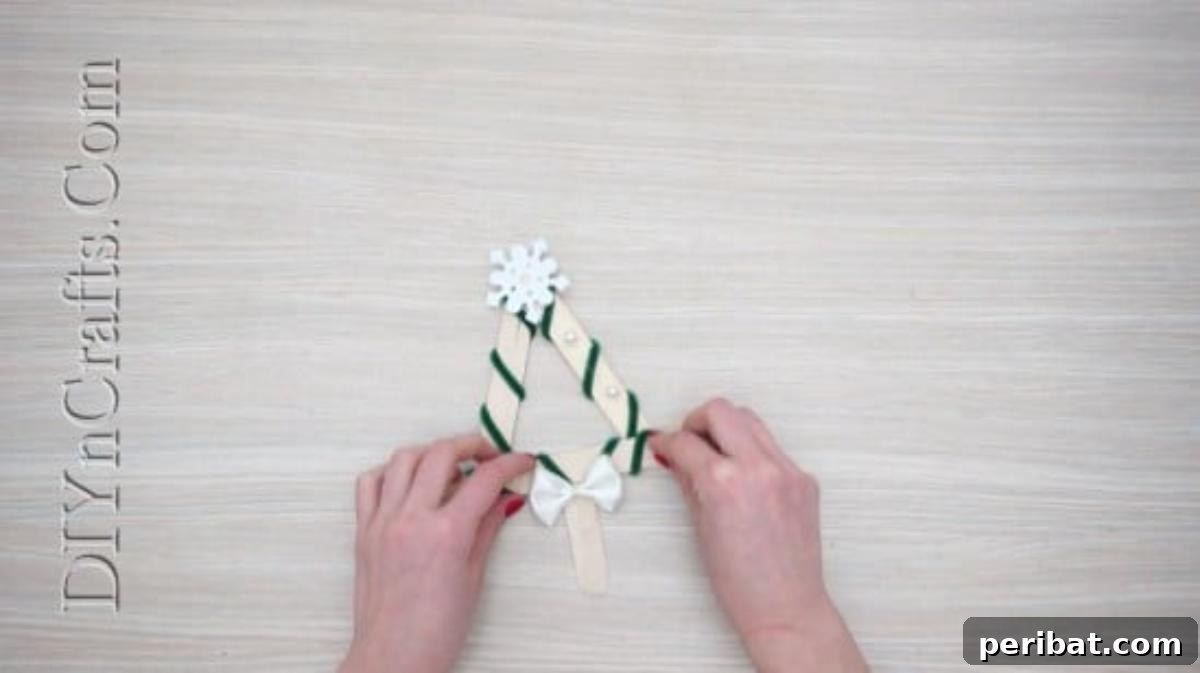 5 Simple Yet Stunning DIY Christmas Crafts 39 Craft Stick Tree - 5 Brilliantly Creative DIY Christmas Crafts Anyone Can Make