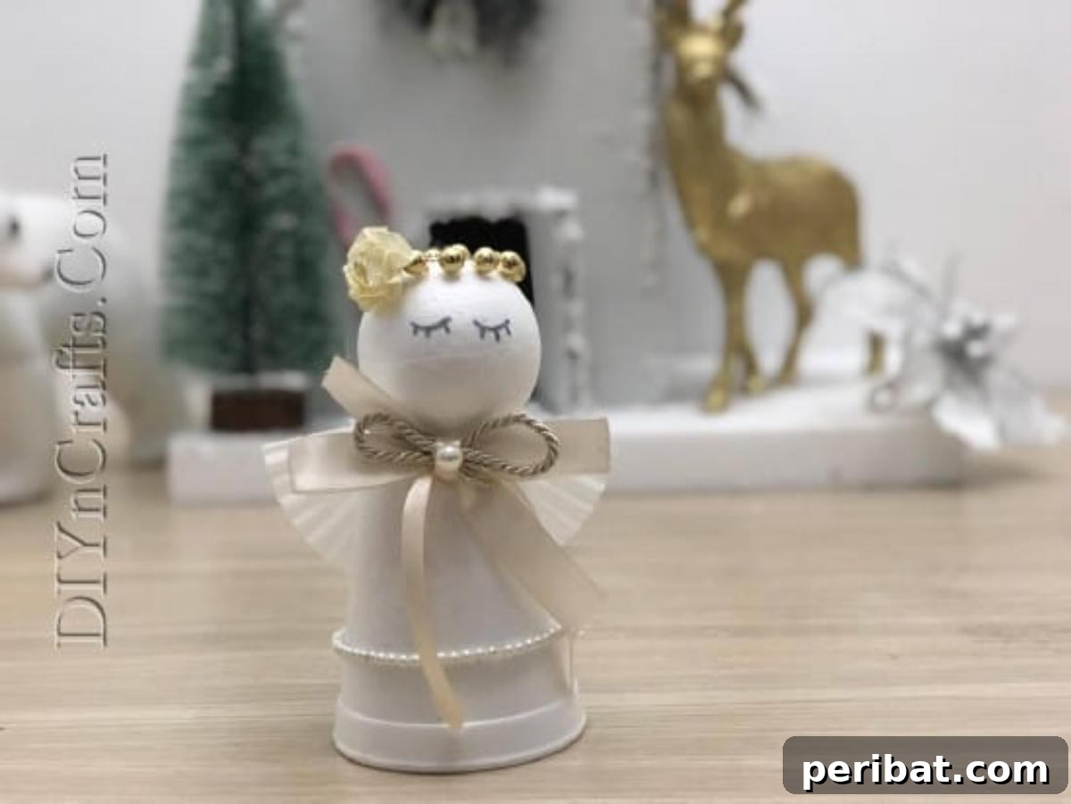 5 Simple Yet Stunning DIY Christmas Crafts 10 Angel - 5 Brilliantly Creative DIY Christmas Crafts Anyone Can Make