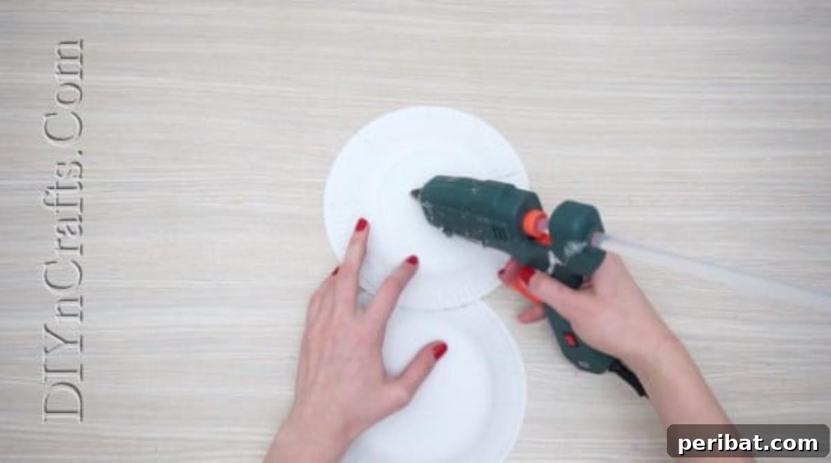 Snowman Plates Craft