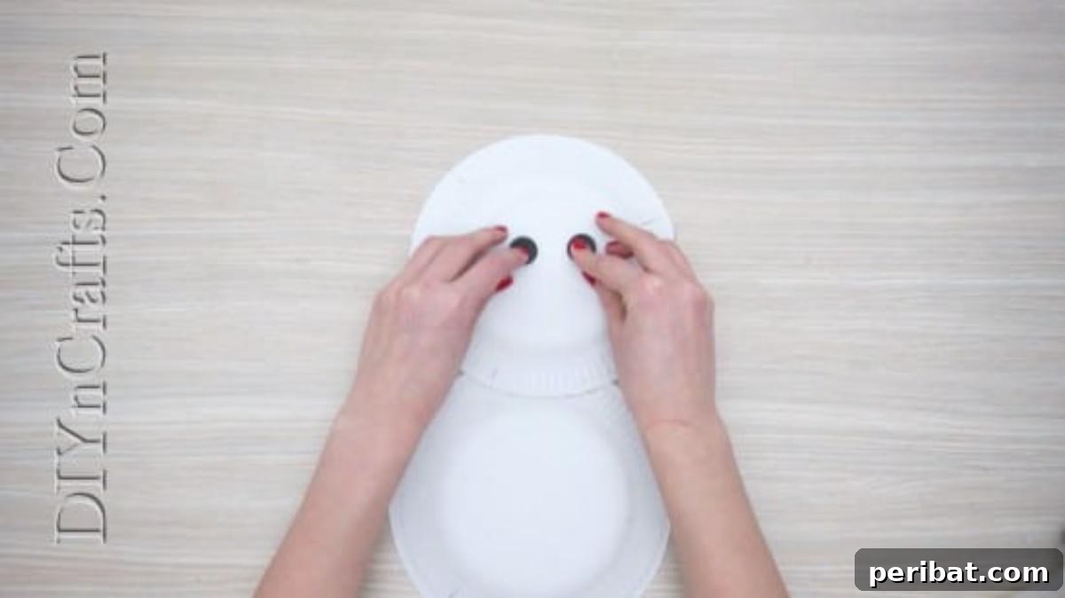 Snowman Plates Craft