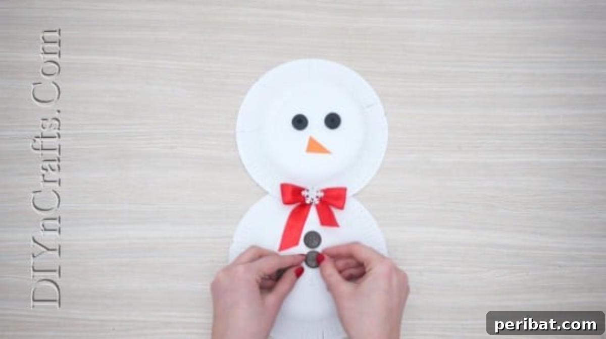 Snowman Plates Craft