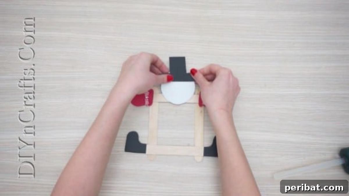 Snowman Picture Frame