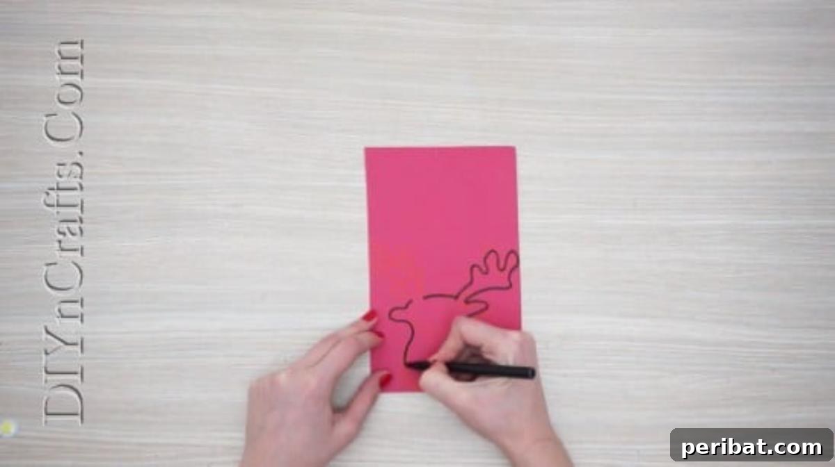 Reindeer Lollipop Craft