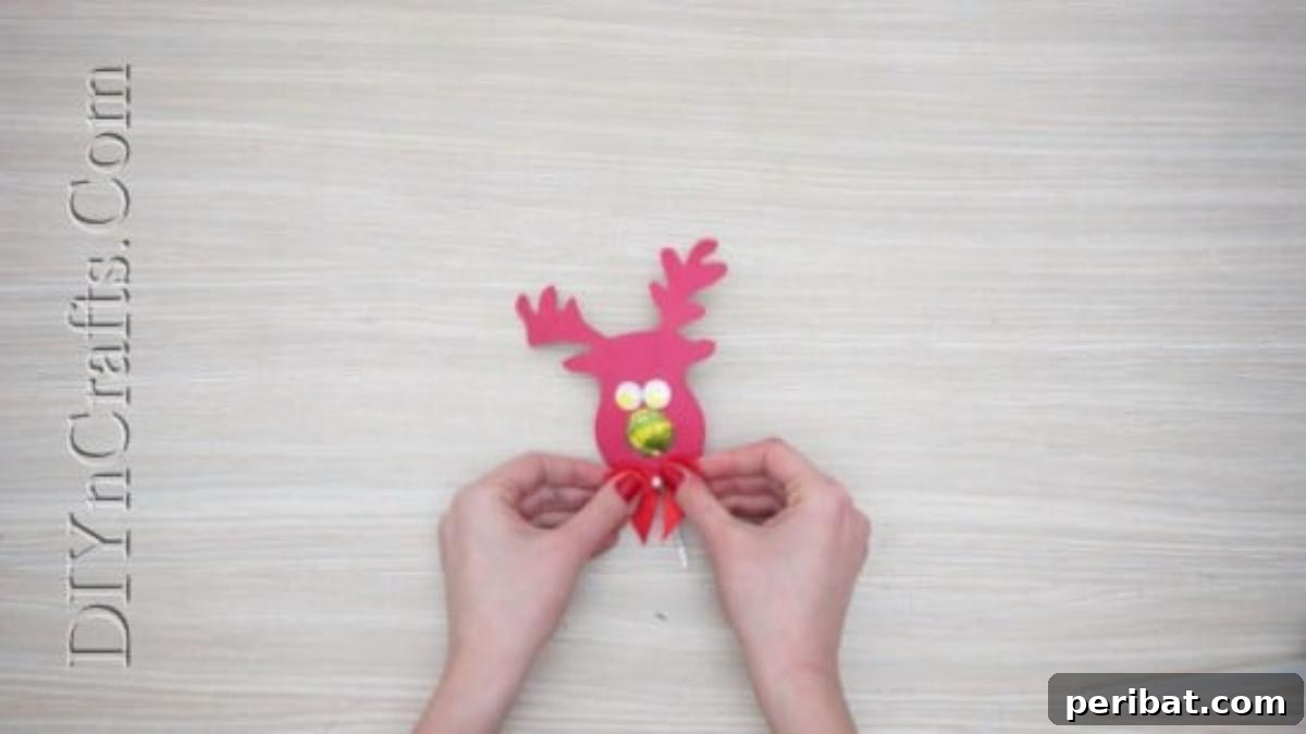 Reindeer Lollipop Craft