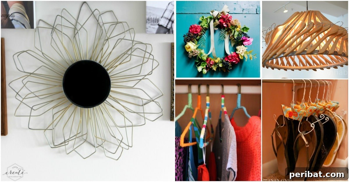 Eski Askıları Dönüştür: 16 Şaşırtıcı Kendin Yap Fikri 2 hanger projects DIY