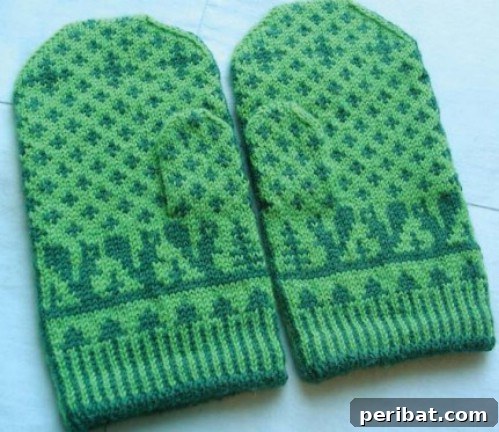Snuggle Up: 30 Mitten Patterns to Knit or Crochet for Instant Warmth 29 Swedish Squirrel Mittens
