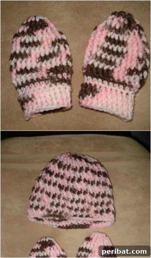Snuggle Up: 30 Mitten Patterns to Knit or Crochet for Instant Warmth 31 Crochet Thumbless Baby Mittens