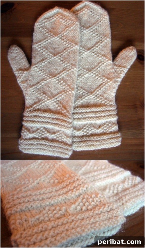 Snuggle Up: 30 Mitten Patterns to Knit or Crochet for Instant Warmth 5 Citadel Knit Mittens