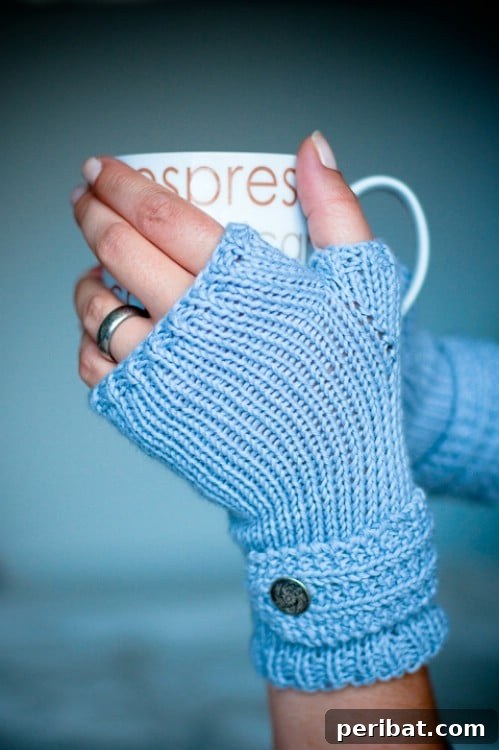 Snuggle Up: 30 Mitten Patterns to Knit or Crochet for Instant Warmth 10 Fable Knit Fingerless Mittens