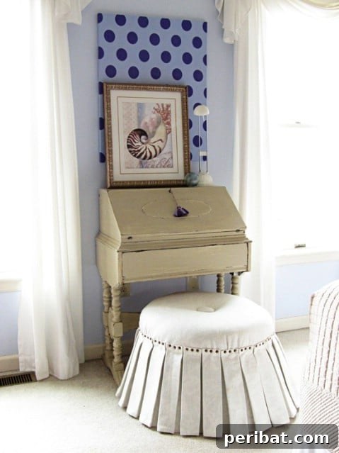 35+ Ingenious No-Sew Craft Ideas 19 Stylish no-sew ottoman, transformed with new fabric and pleats