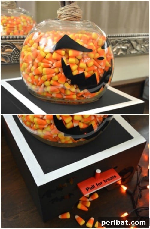10 Ingenious Fishbowl Upcycles for Stylish Interiors 4 Upcycled Fish Bowl Candy Dispenser