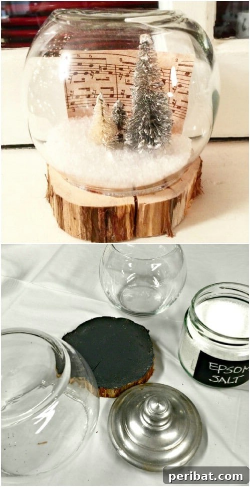 10 Ingenious Fishbowl Upcycles for Stylish Interiors 9 Easy DIY Fish Bowl Snow Globes