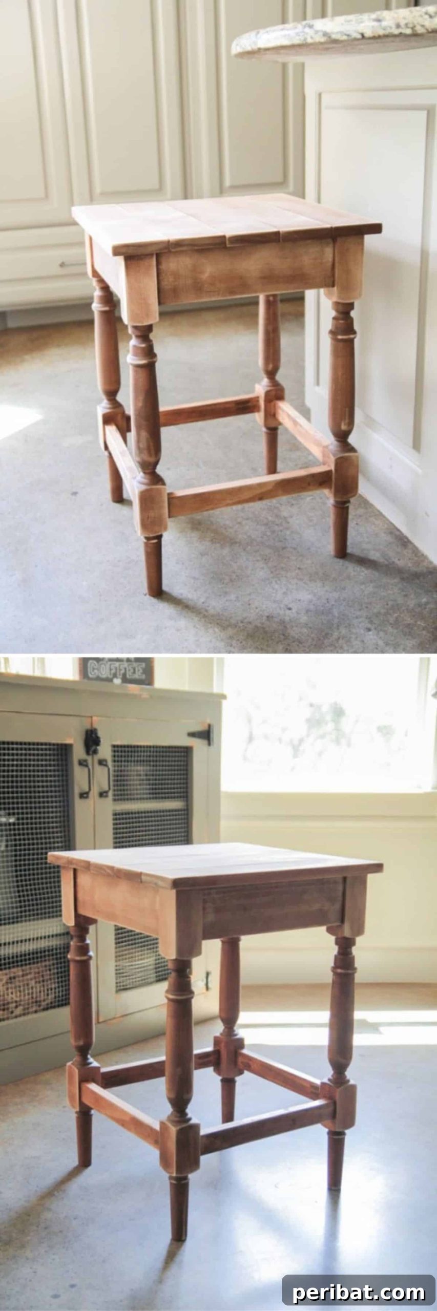 Craft Your Kitchen's Look DIY Barstools for Comfort and Style 16 Lovely Spindle Leg Barstools for classic elegance