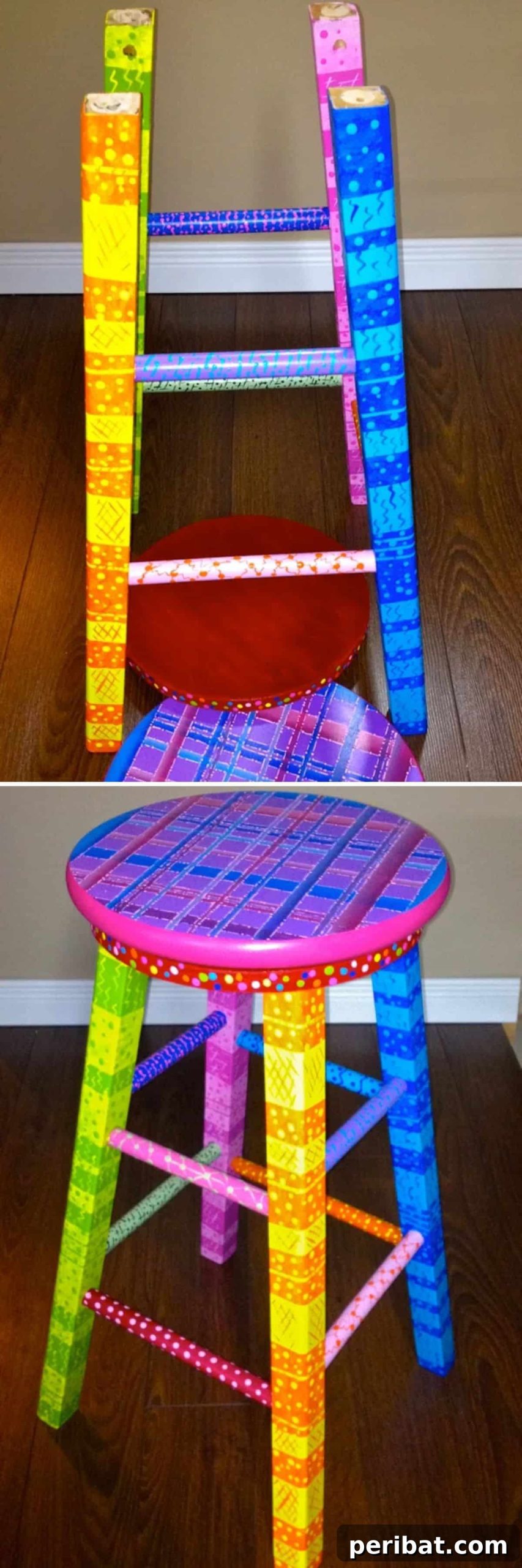 Craft Your Kitchen's Look DIY Barstools for Comfort and Style 8 DIY Swivel Barstool for enhanced comfort
