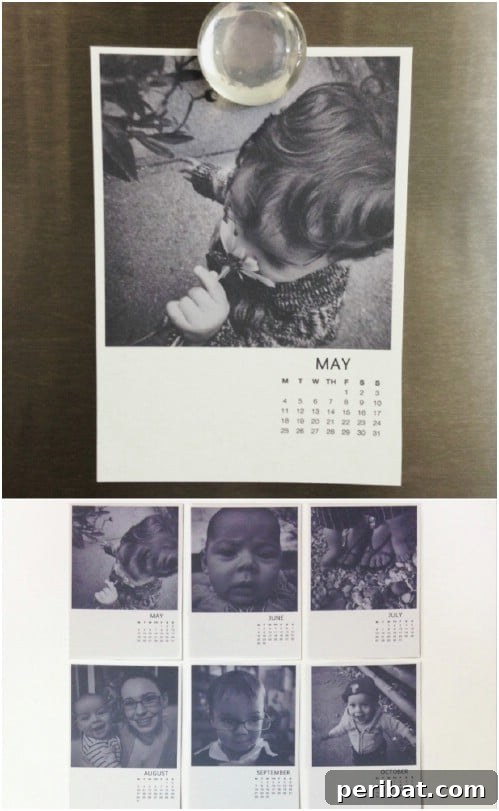 DIY Photo Calendar