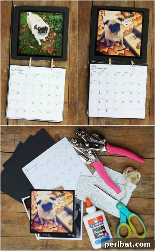 DIY Instagram Calendar
