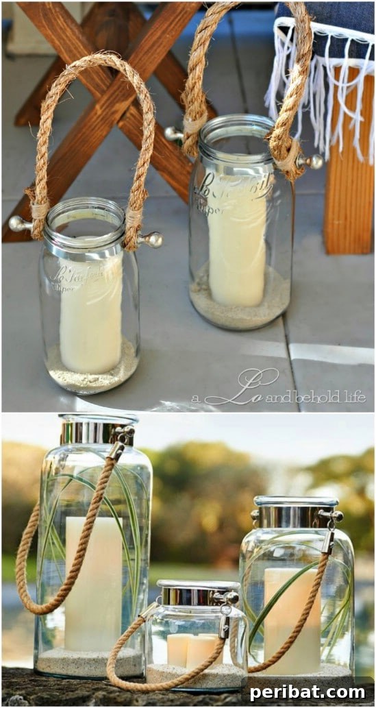 Affordable Elegance 35 DIY Pottery Barn Inspired Decor Ideas 21 Pottery Barn DIY Hyannis Lanterns