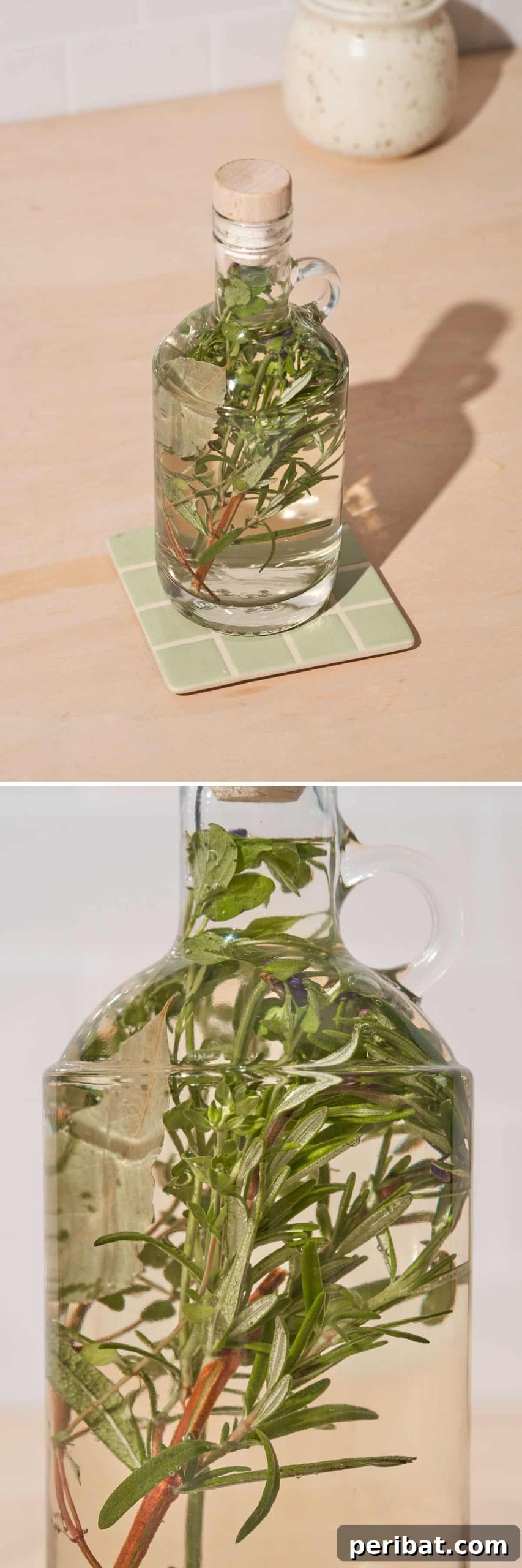 Make Your Own Homemade Herb Vinegars