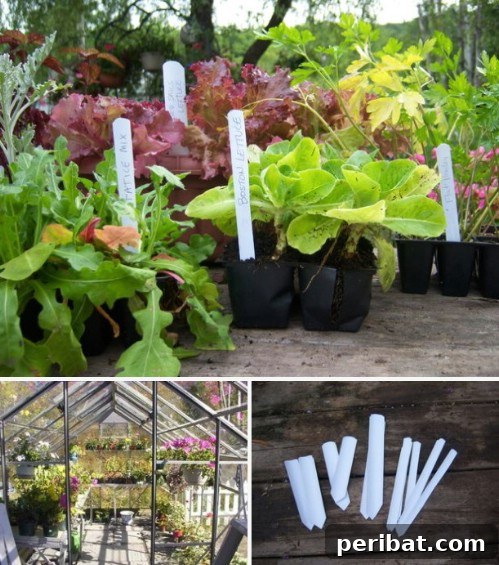 Elevate Your Garden: 25 DIY Markers for Beauty and Organization 21 Upcycled Broken Mini Blind Plant Markers