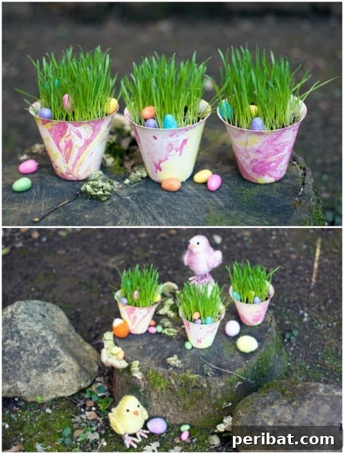 Dış Mekanlara Estetik Katan 25 Kendin Yap Saksı Fikri 15 DIY Marbleized Terra Cotta Planters: Achieve a High-End Look