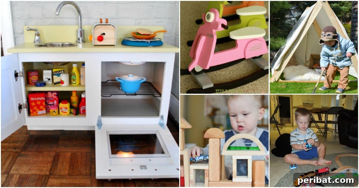 rustic wood toys diy