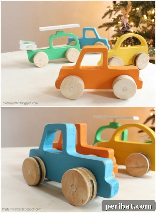 Handmade Wooden Vehicles