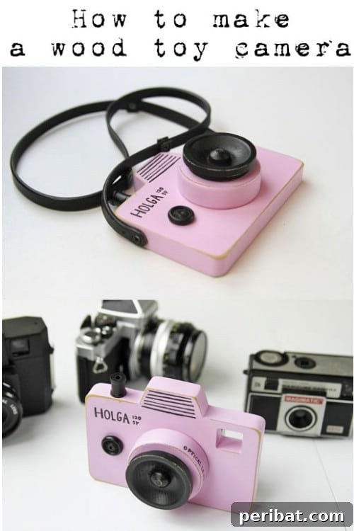DIY Wooden Toy Camera
