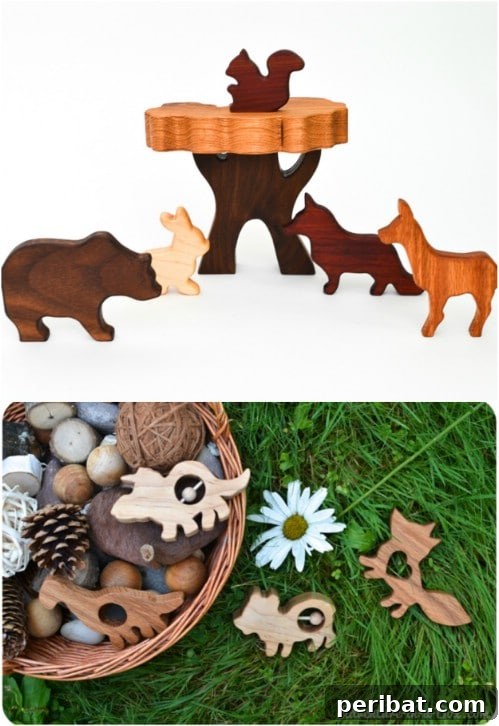 DIY Wooden Teethers And Rattles