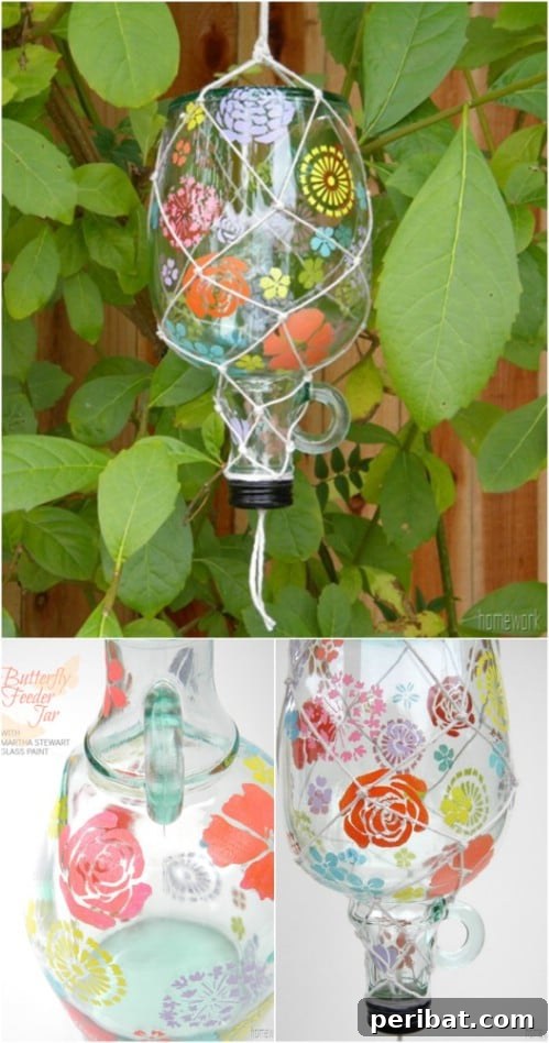 DIY Butterfly Feeder Jug