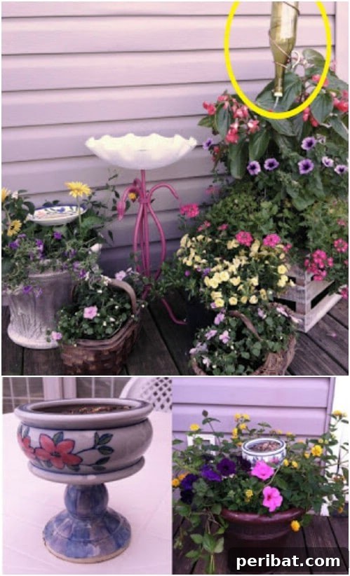 Upcycled Thrift Store Supplies Feeder